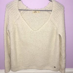 CREAM KNIT SWEATER